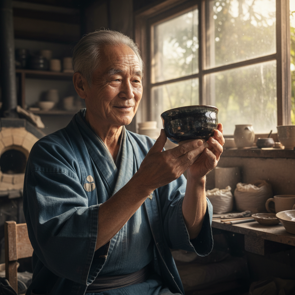 专业陶艺师肖像
